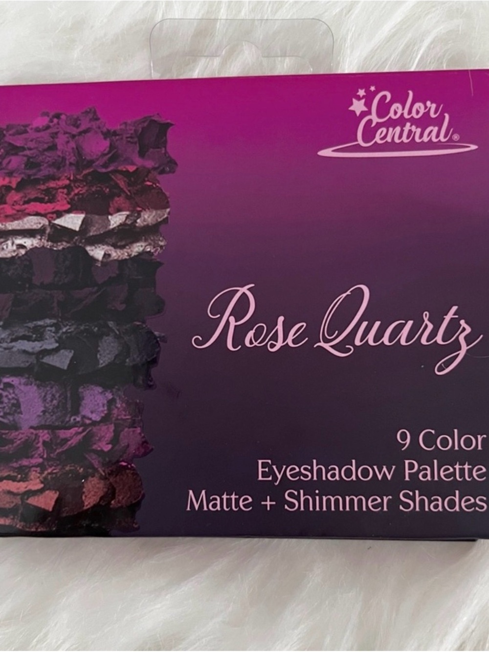 Rose Quartz 9-Color Eyeshadow Palette - Pink Shades